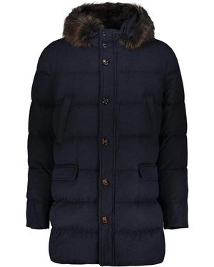 Moorer Down Coats - Blue