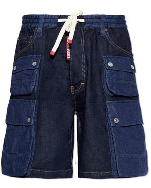 DSquared² Denim Shorts - Blue