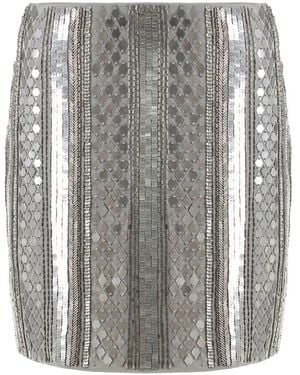 Alberta Ferretti Short Skirts - Grey