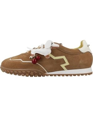 GIO+ Trainers - Brown