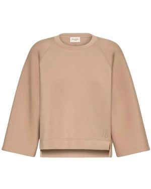 Weekend by Maxmara Hoodies & Sweatvesten ,Bruin ,Sweatshirts - Naturel