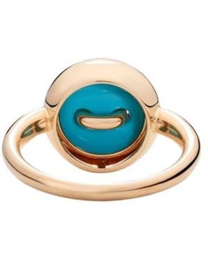 Pomellato Wendbarer Ring Pom Pom Dot - Blau