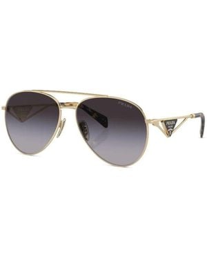 Prada Aviator Sonnenbrille - Gelb