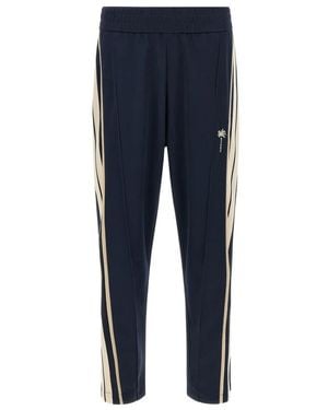 Palm Angels Broeken ,Blauw ,Broeken