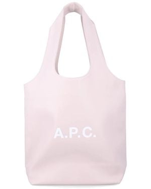A.P.C. Tote Bags - Rosa