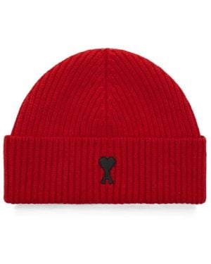 Ami Paris Beanies - Rojo