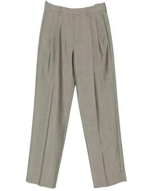 Victoria Beckham Broeken ,Grijs ,Wide Broeken
