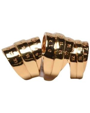 MM6 by Maison Margiela Rings - Metallic