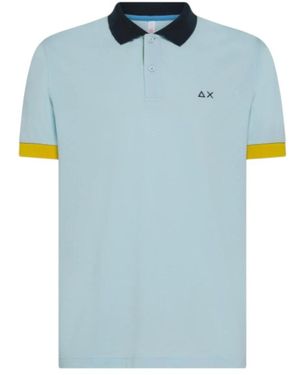 Sun 68 Polo Shirts - Blu