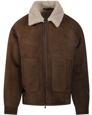 Salvatore Santoro Faux Fur & Shearling Jackets - Marrón