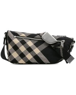 Burberry Stilvolle taschen kollektion - Schwarz