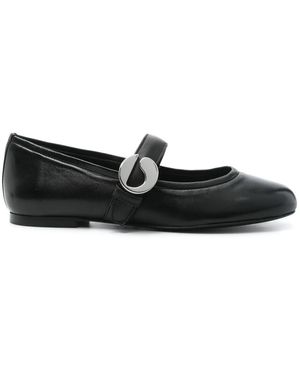 Coperni Mary Jane Ballerina Schuhe - Schwarz