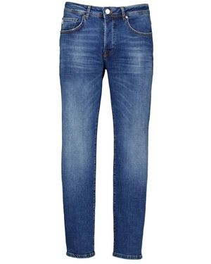 Goldgarn Jeans ,Blauw ,Denim U2 Tapered Fit Jeans