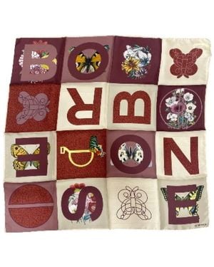 Borbonese Silky Scarves - Rosso