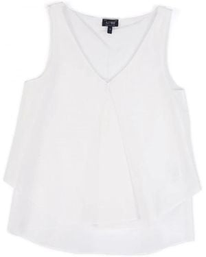 Armani Sleeveless Tops - White
