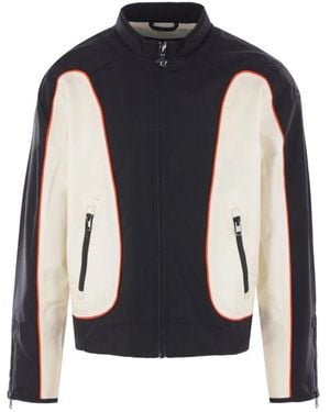 DIESEL Light Jackets - Black