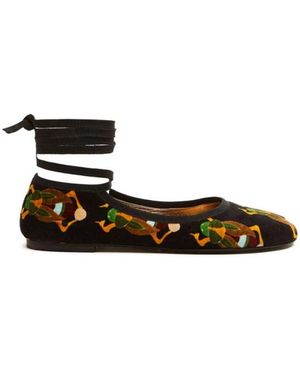 La DoubleJ Ballerinas - Negro