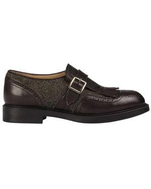 Doucal's Schoenen ,Bruin ,Wol Monofibbia - Zwart