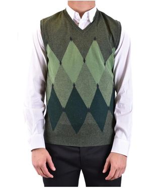 Kangra Sleeveless Jumpers - Green