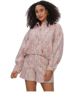 Studio Amaya Jassen ,Veelkleurig ,262-St 36 Jacket - Roze