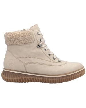 Rieker Lace-Up Boots - Gris