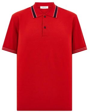 Ferragamo Polo Shirts - Red