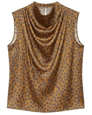 Niu Sleeveless Tops - Marrón