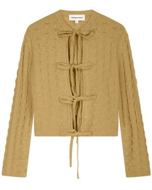 FABIENNE CHAPOT Cardigans - Naturel