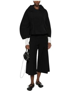 Comme des Garçons Capes - Negro