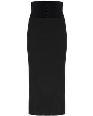 Dolce & Gabbana Maxi Skirts - Black
