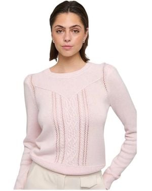 Dea Kudibal Round-Neck Knitwear - Pink