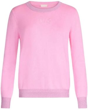 Liu Jo Round-Neck Knitwear - Rose