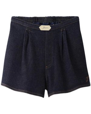 Jacquemus Korte Broeken ,Blauw ,Denim Amelo De-Nîmes Denim Shorts
