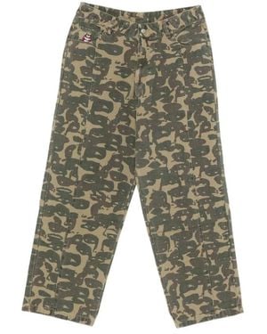 Kidsuper Wide Trousers - Green