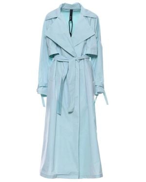 Hevò Trench Coats - Blue