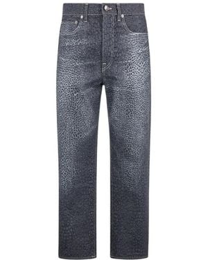 Roberto Cavalli Straight Jeans - Bleu