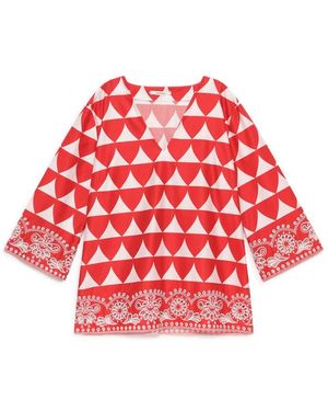 Maliparmi Blouses - Red