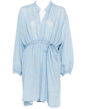 Woolrich Shirt Dresses - Blue
