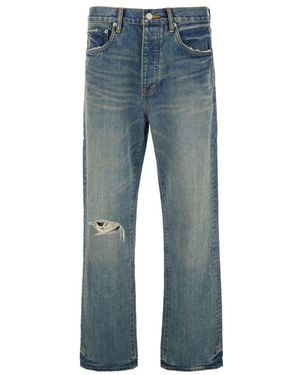 Purple Brand Vintage blaue ripped detail jeans