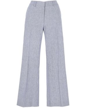PT Torino Wide Trousers - Blue