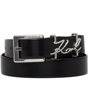 KARL LAGERFELD Belts - Nero