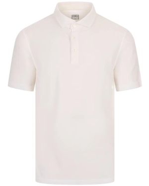 Fedeli Polo Zero Superlight Piquet - Wit