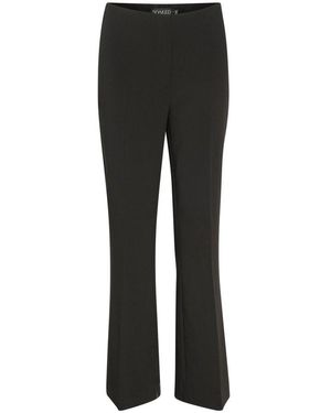 Soaked In Luxury Wide Trousers - Black