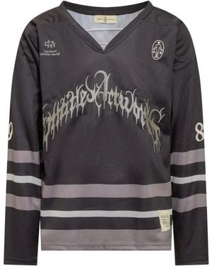 UNTITLED ARTWORKS Long Sleeve Tops - Grey
