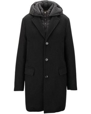 Moorer Single-Breasted Jas - Zwart