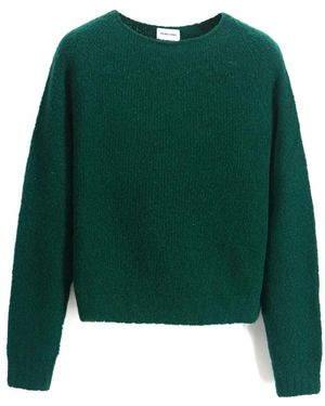 Scaglione Round-Neck Knitwear - Verde