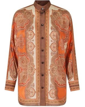 Zimmermann Mahon Dolman Shirt - Orange