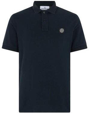 Stone Island Polo Shirts - Blue