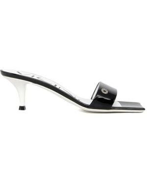 Vicini Heeled Mules - Mettallic