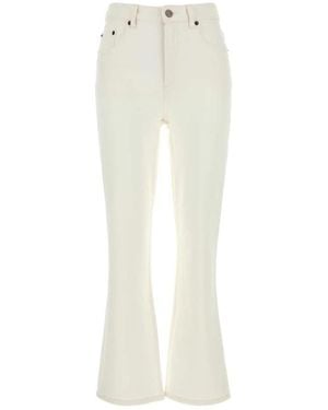 Tory Burch Bootcut Jeans - White